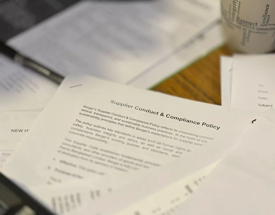 Responsible Sourcing and Partnerships