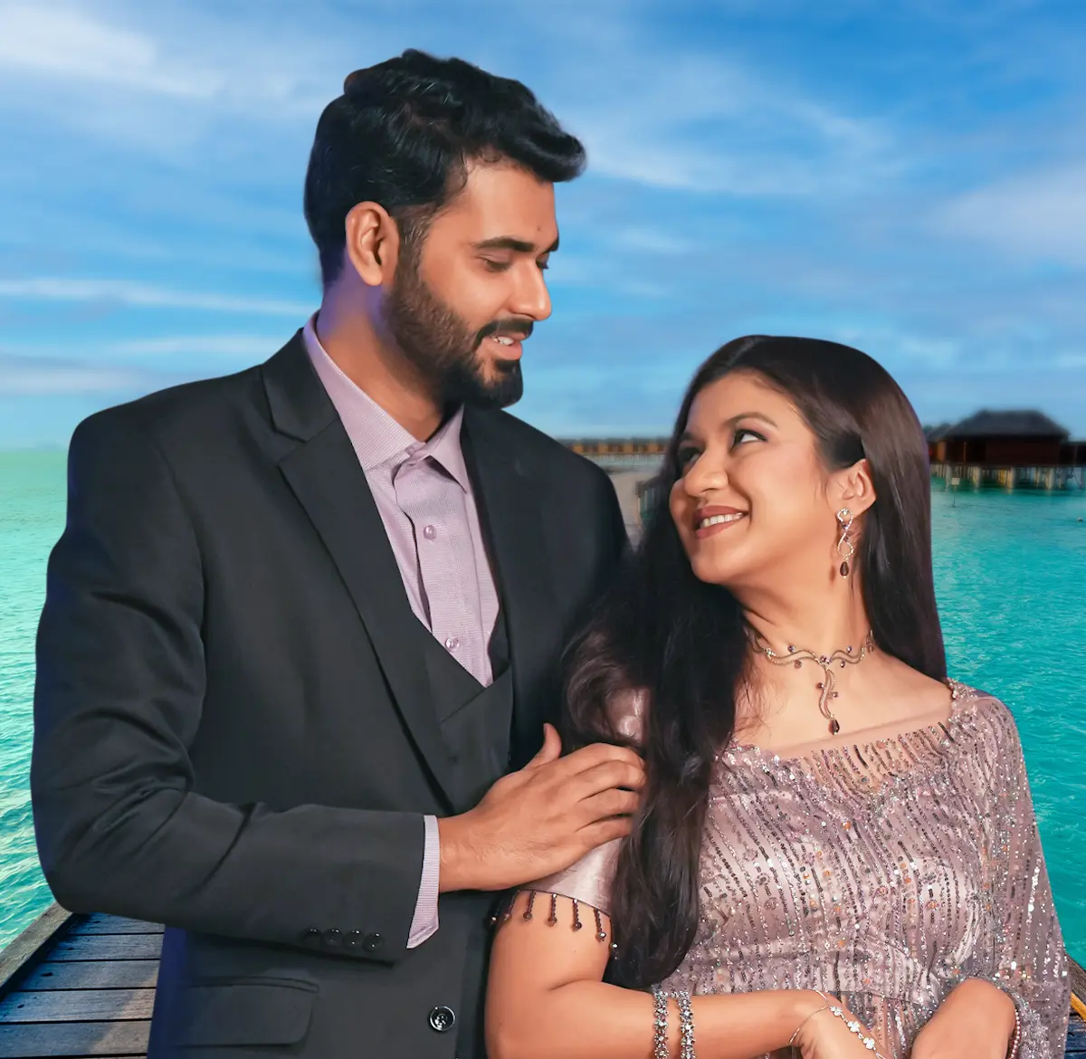 Twinkle Bernadett Rodriques - David Anselm Adhikari